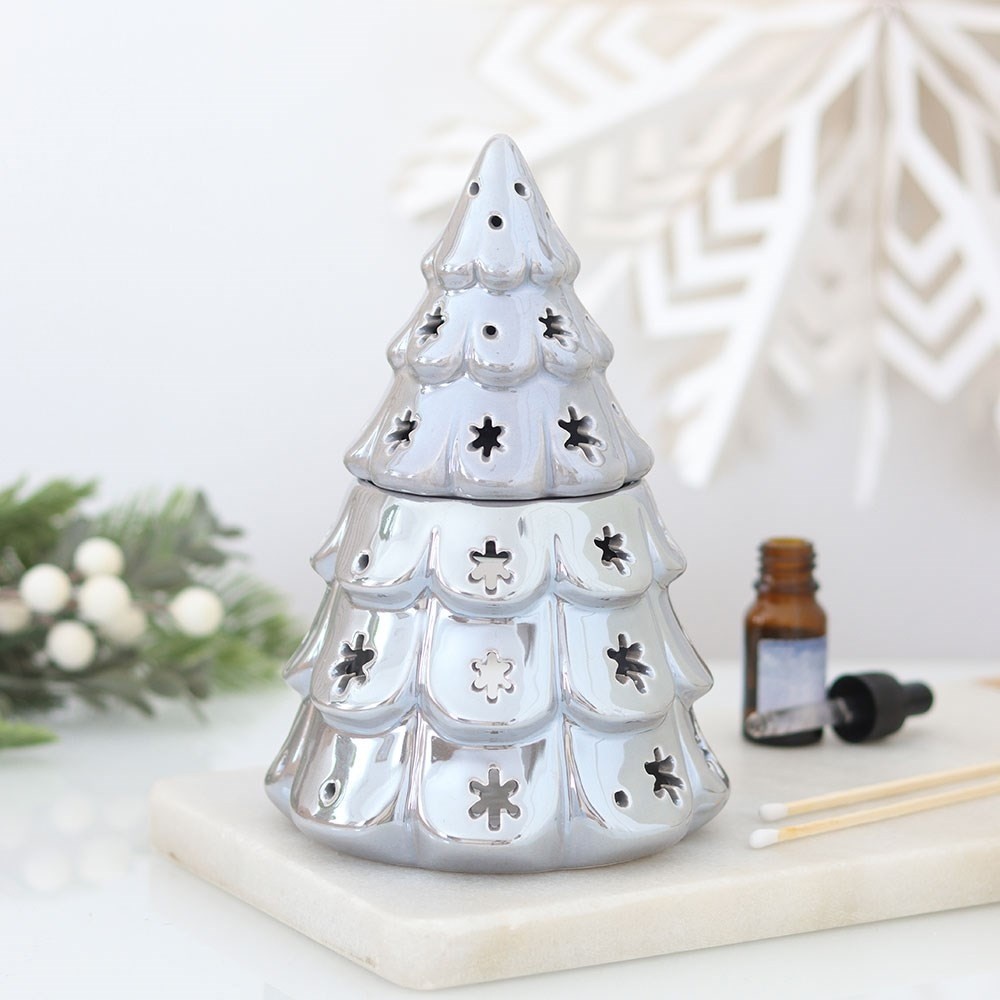 Something Different - Silver Fir Tree Brûleur fioul - Couleur argent